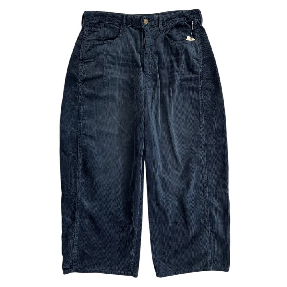 Pilcro Dark Blue Wide Leg Jeans